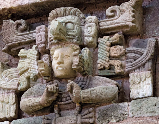 Mayan ruins in Copan