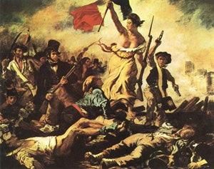 La libertad guiando al pueblo Delacroix