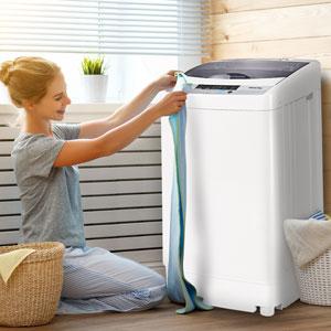 COMFEE' 1.6 Cu.ft Portable Washing Machine, 11lbs Capacity Fully