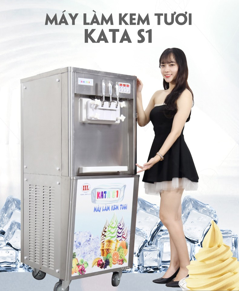 Máy làm kem tươi Kata S1