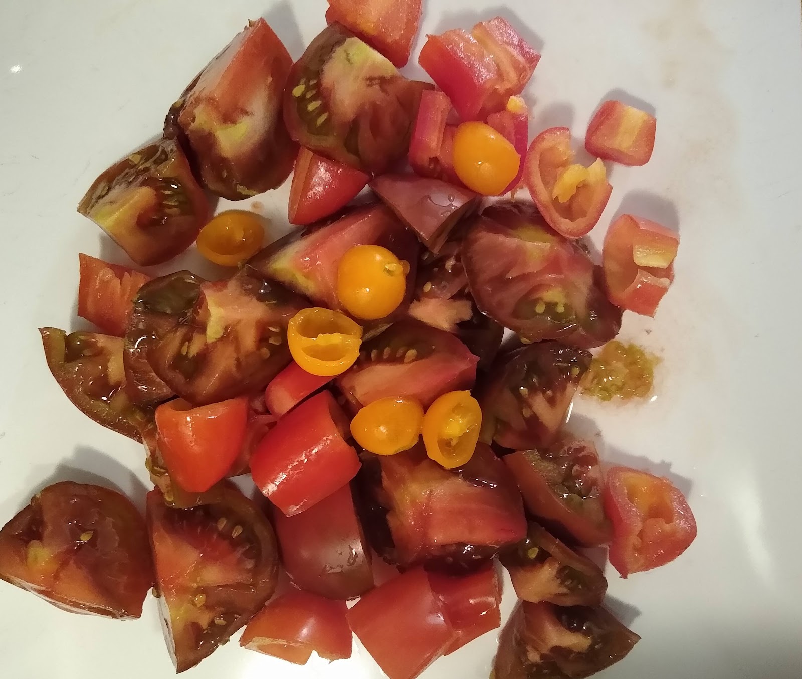 chopped tomatoes