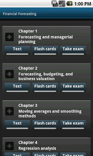 Financial Forecasting. MBA apk