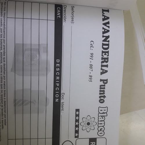 Lavandería Y Tintoreria - San Juan de Miraflores