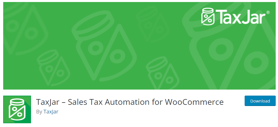 Taxjar WooCommerce plugin