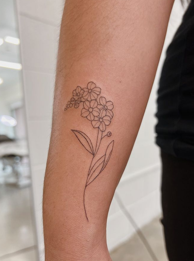 floral tattoos 