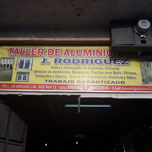 Taller De Aluminio Y Vidrio J. Rodriguez - Guayaquil