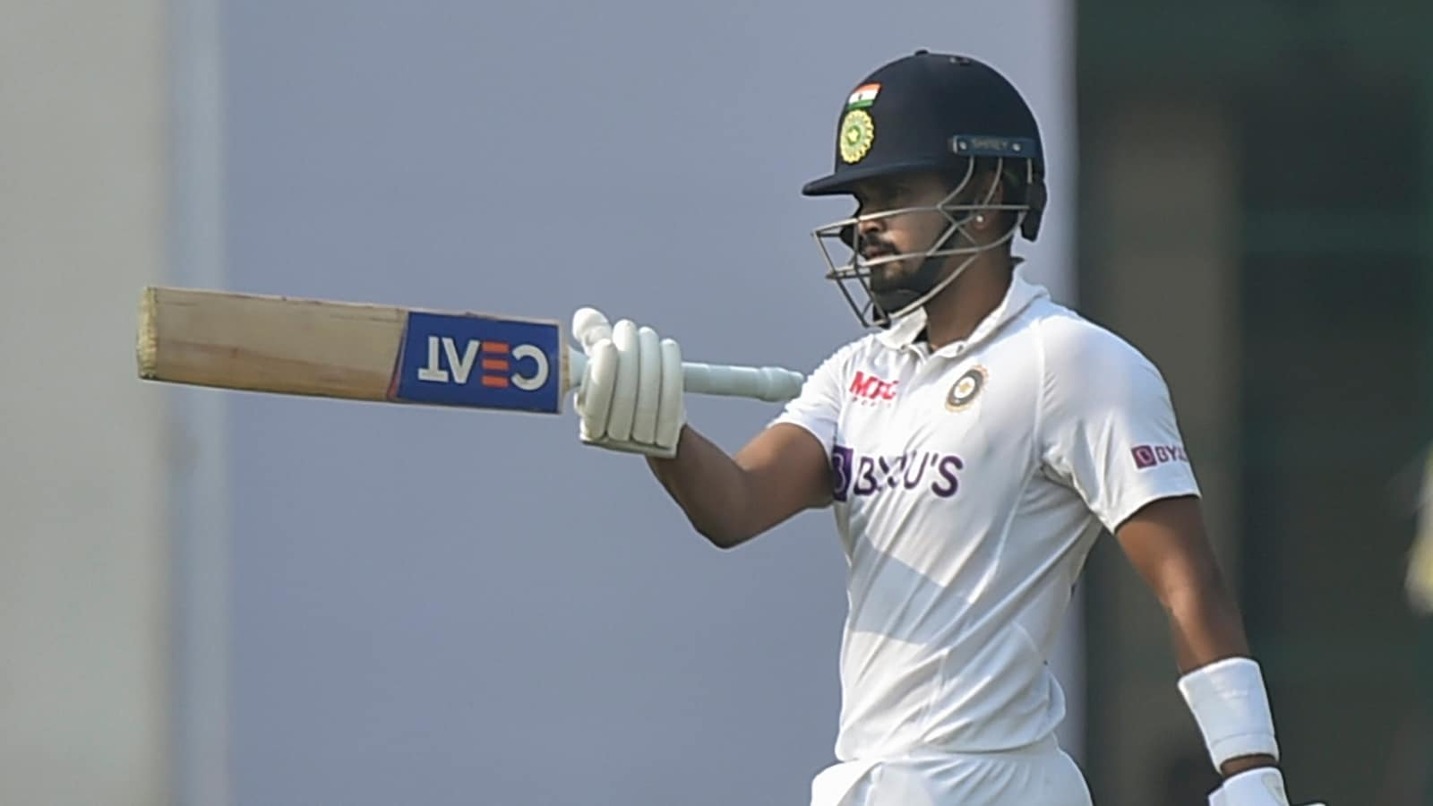 Shreyas Iyer became the 16th Indian player to score a century on his debut in Test Cricket