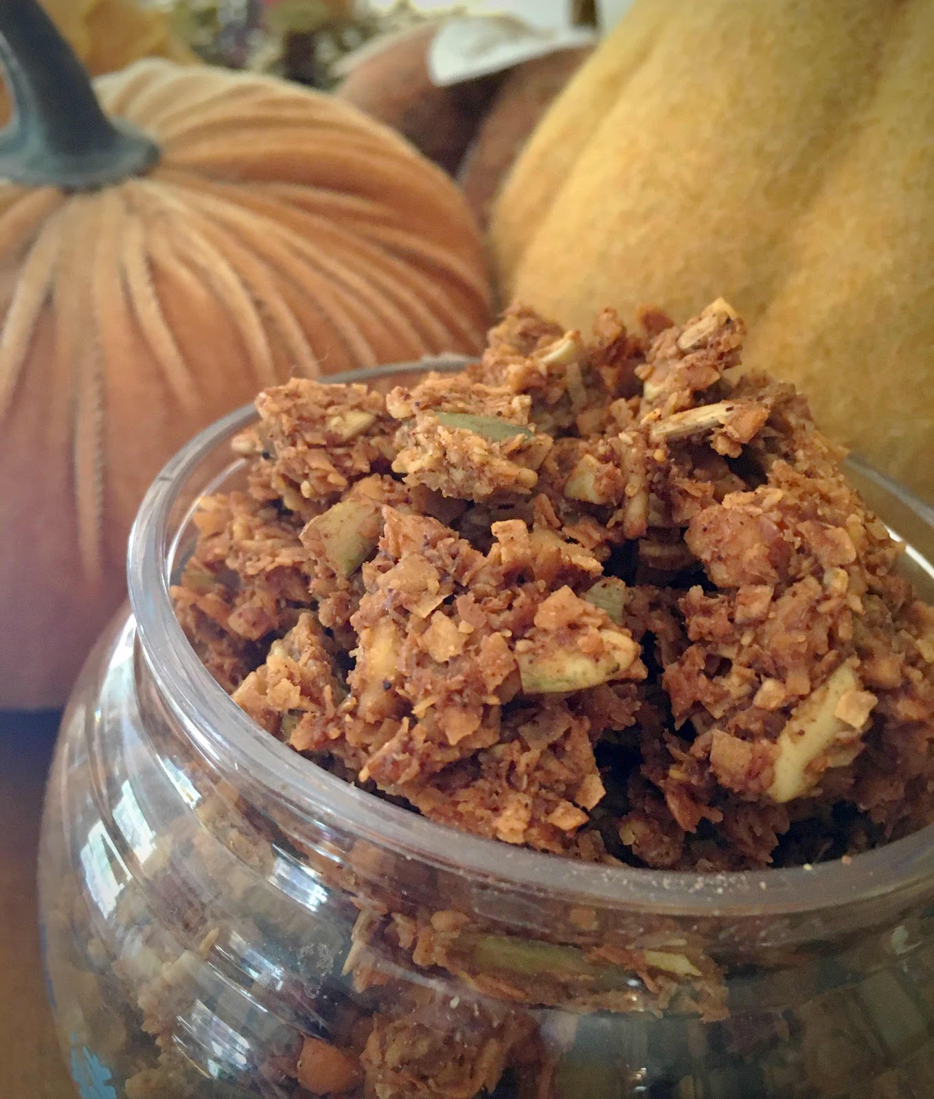 Low Carb Caramel and Spice Granola