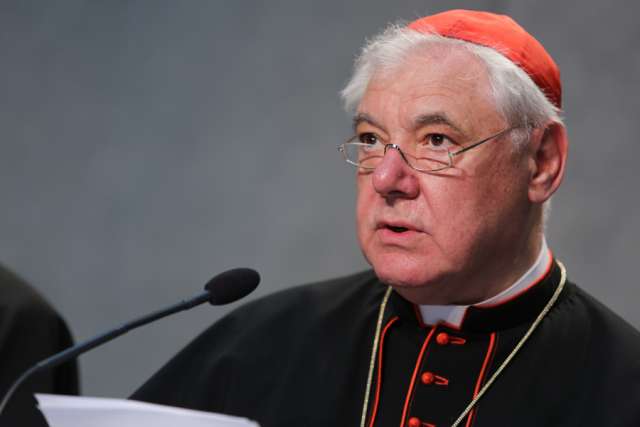 Cardinal Gerhard Muller, prefect emeritus of the Congregation for the Doctrine of the Faith.