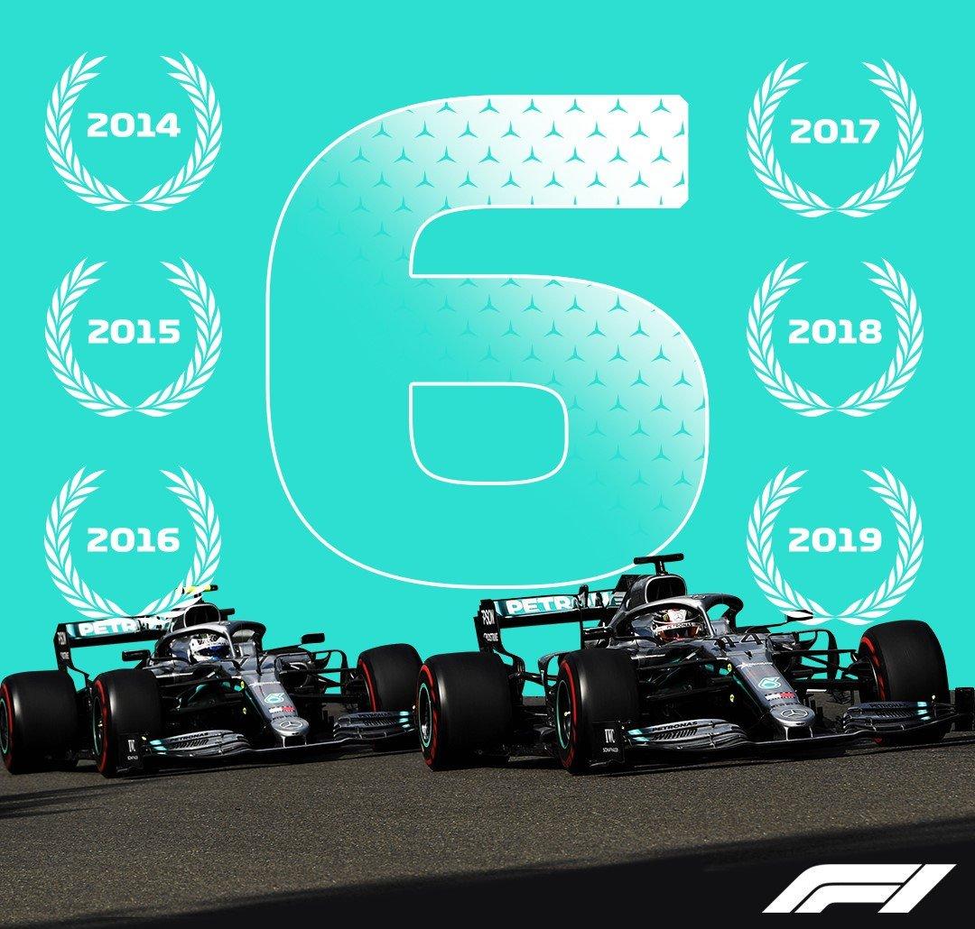 How Mercedes can seal the F1 2018 constructors' championship in