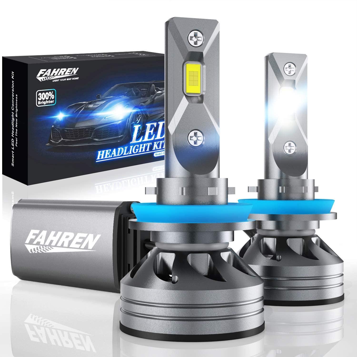 Fahren H11/H9/H8 LED headlight bulbs