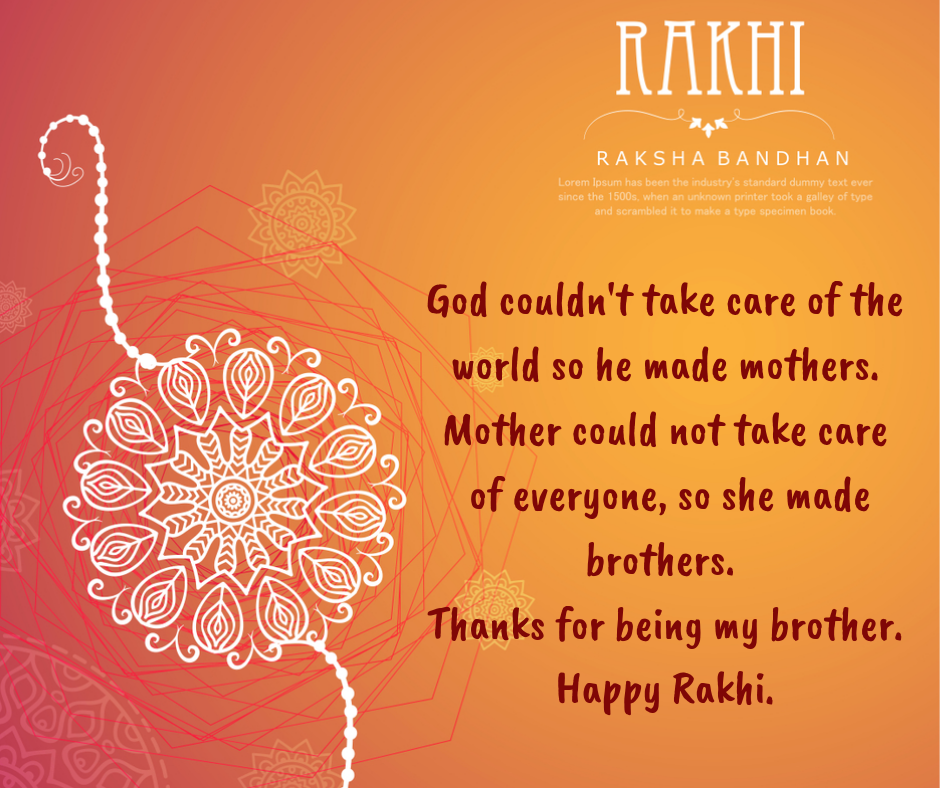 Happy Raksha Bandhan wishes and sms for brother and sister