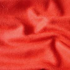 Red Felt Fabric 1 Yard | Etsy