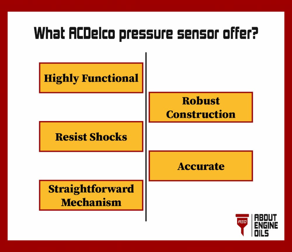 What ACDelco pressure sensor offers?