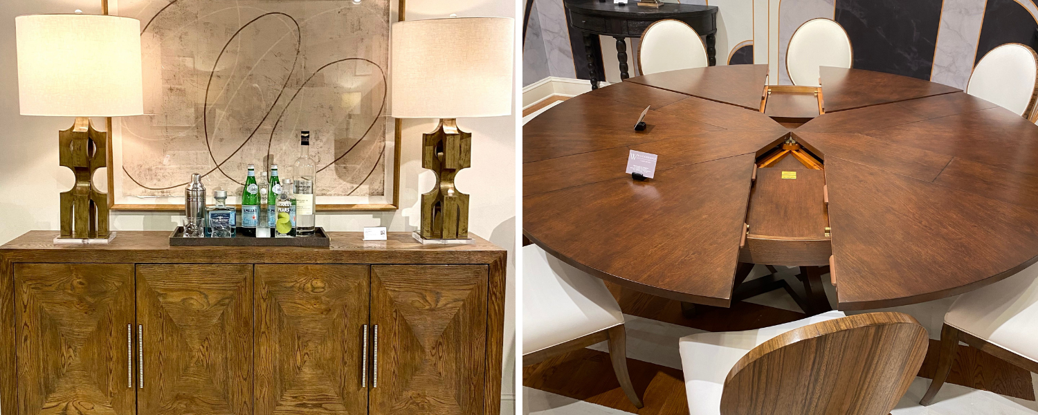 Superior-Construction-Design-High-Point-Market-Traditional-Furniture-Wood-Sideboard-Round-Dining-Table