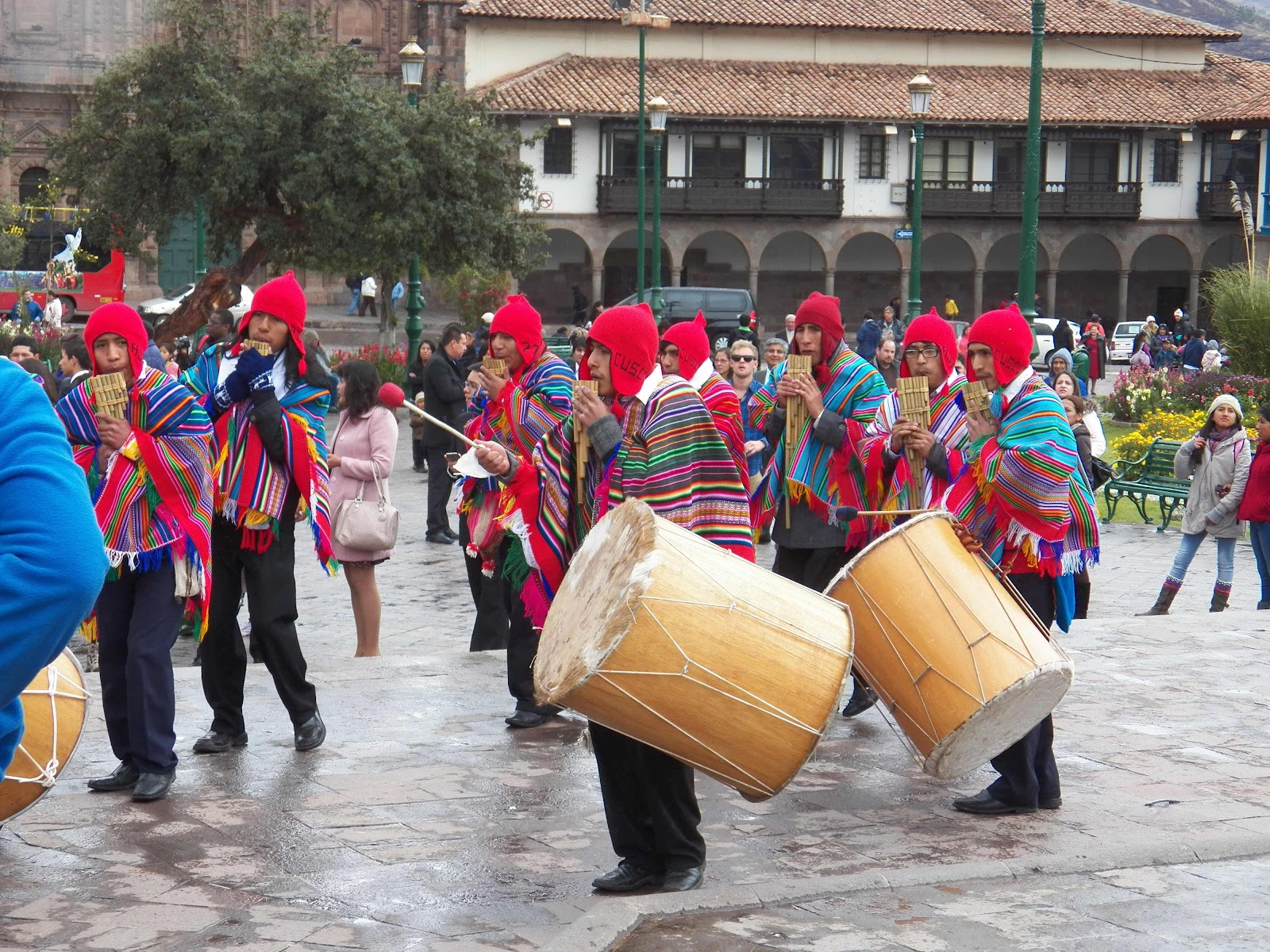 Marriage on the Plaza de Armas, Cusco, Peru