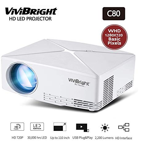Vivibright C80 2200LM 720 P HD
