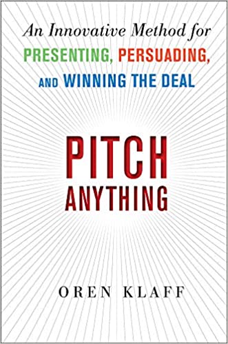 Apply the tactics and strategies outlined in Pitch Anything to engage and persuade your audience and you'll have more funding and support than you ever thought possible. Buy your copy on Amazon today.