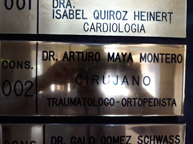 Ortopedia y Traumatologia Dr. Arturo Maya Montero - Guayaquil