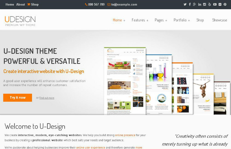 udesign-responsive-wordpress-tema
