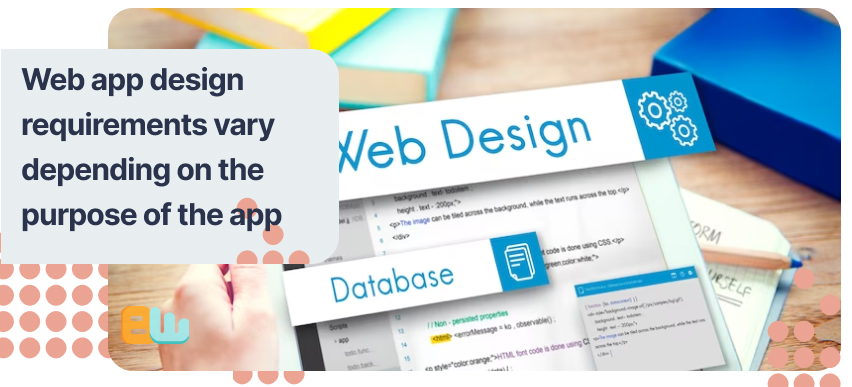 Web app design
