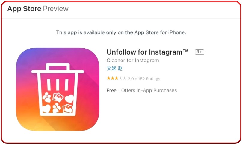 How to delete all pics on Instagram using unfollow for Instagram