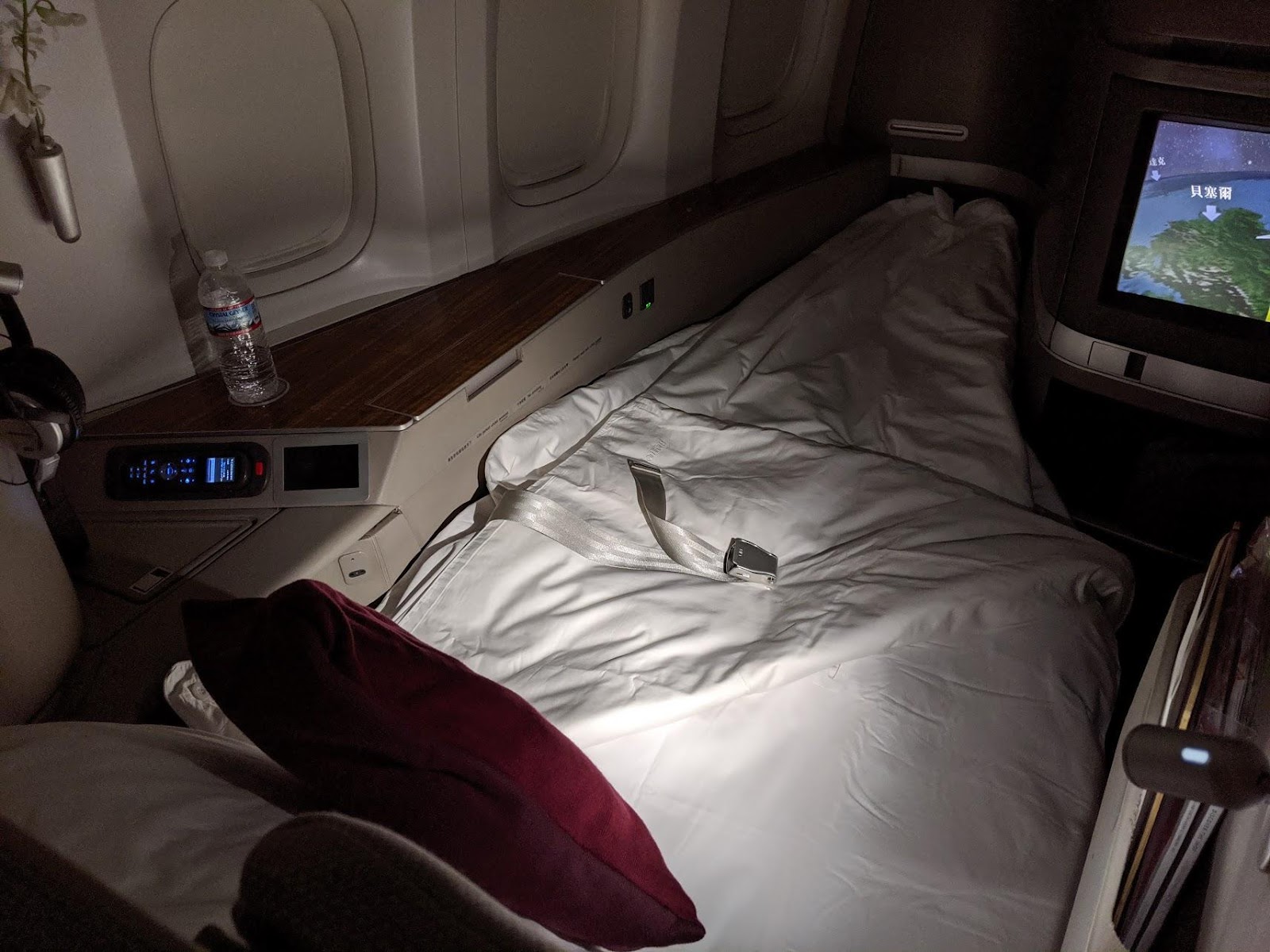 Cathay Pacific First Class Seat 2A