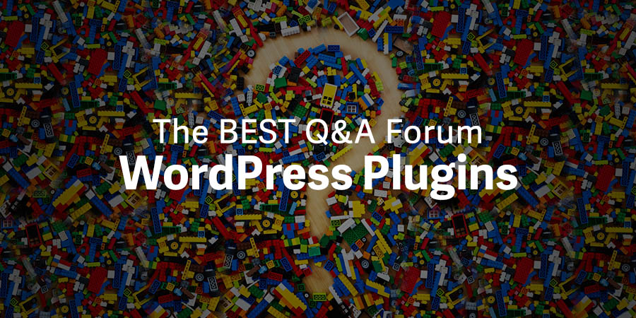 Plugins do WordPress para fóruns de controle de qualidade