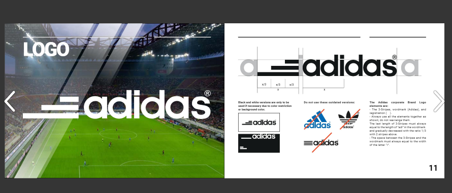 Directives de la marque Adidas