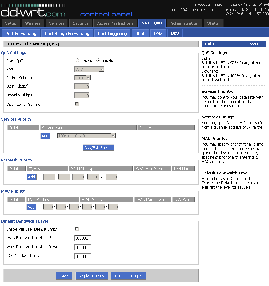 whr-g300nv2-Quality of Service