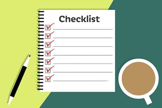 blogging checklist for seo friendly content