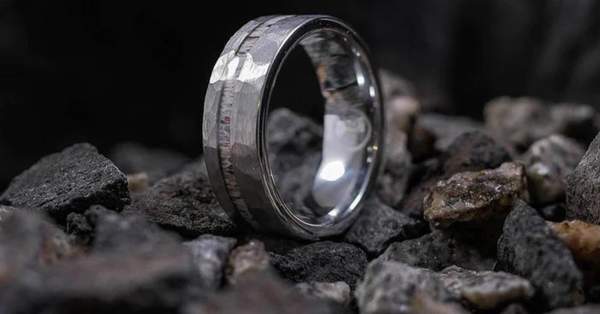 Men's Brushed Tungsten Rings