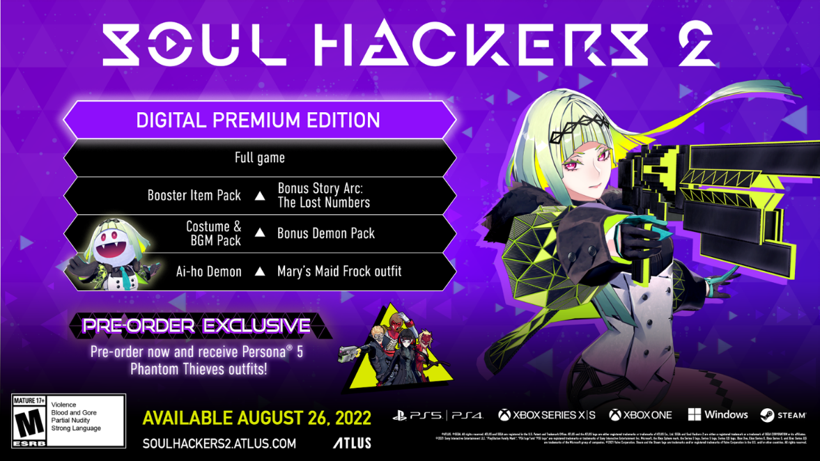 Soul Hackers 2 Digital Premium Edition