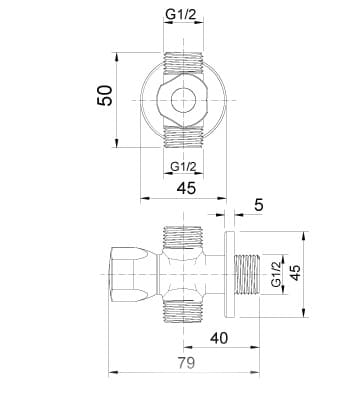 van dung nuoc Inax A-703-7