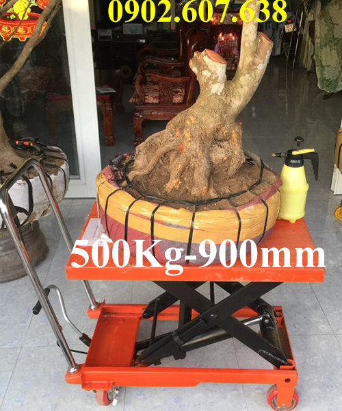 xe nâng chậu cảnh 500kg