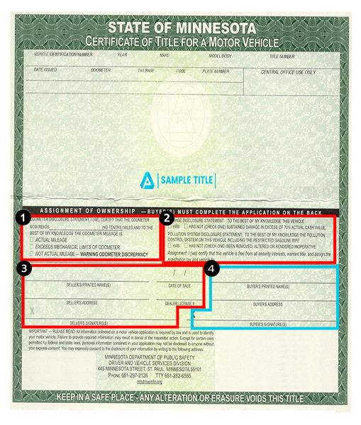 How to Transfer a Car Title in Minnesota PrivateAuto