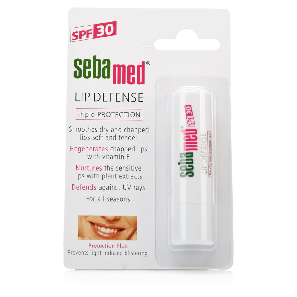Sebamed Lip Defense Triple Protection. Best Lip Balm Malaysia - Shop Journey