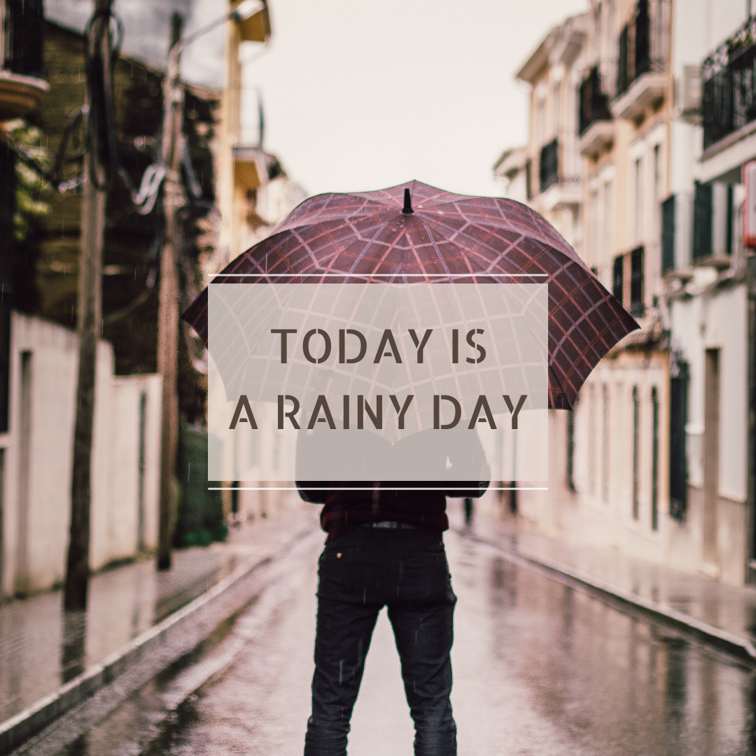 Rainy day captions