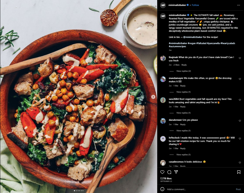 Top food influencers to follow