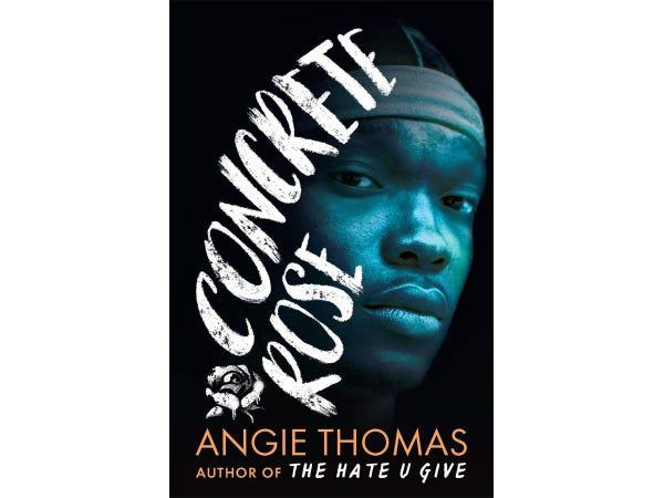 The cover of Concrete Rose by Angie Thomas