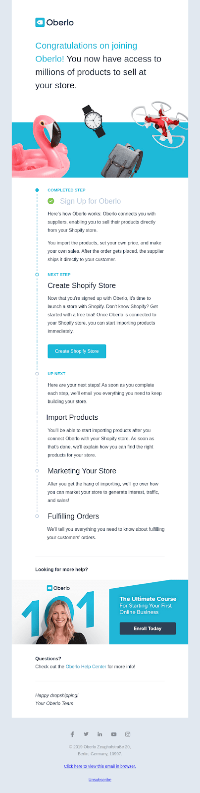 email template 1