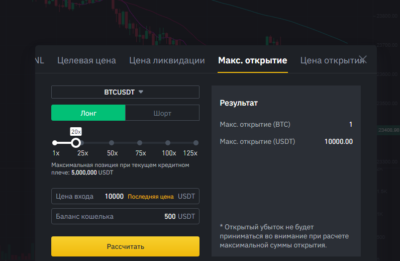 Основы торговли фьючерсами на примере Binance-3