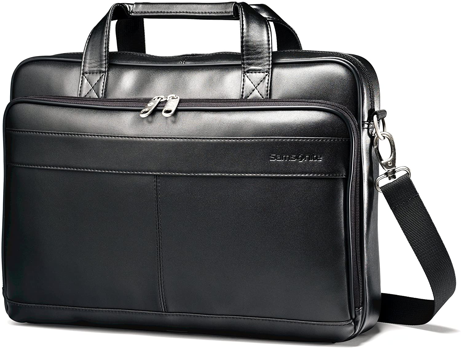 Samsonite Leather Slim Mens Briefcase
