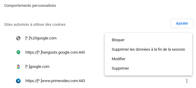 Savoir gérer les cookies dans Google Chrome