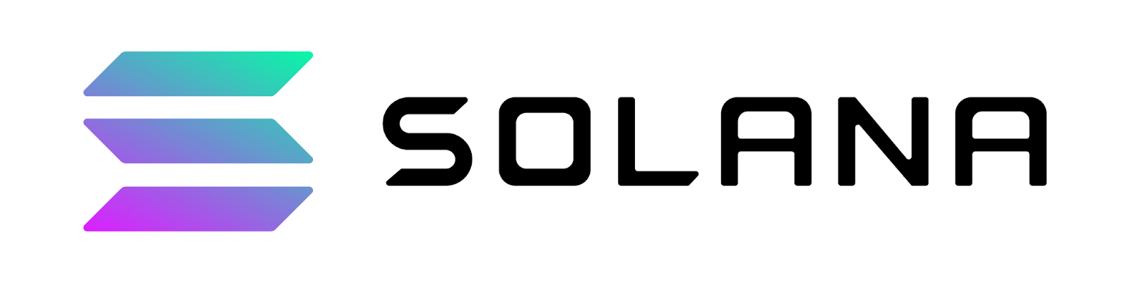 The title "Solana" with the Solana logo on white background.