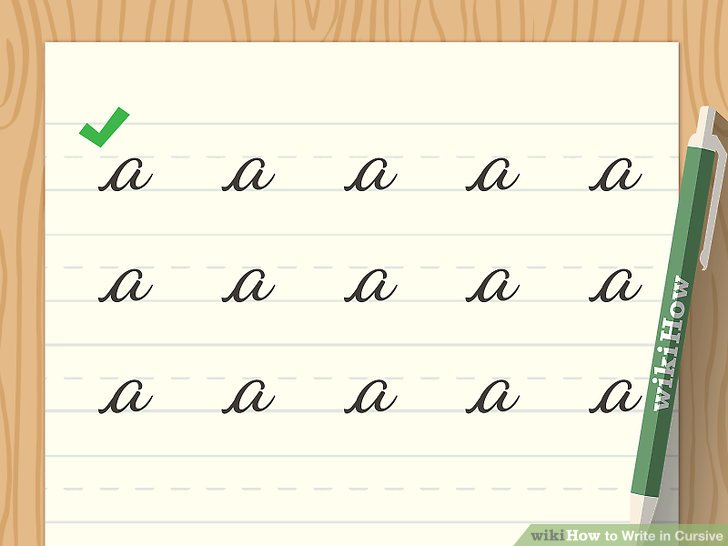 how to make a z in cursive 