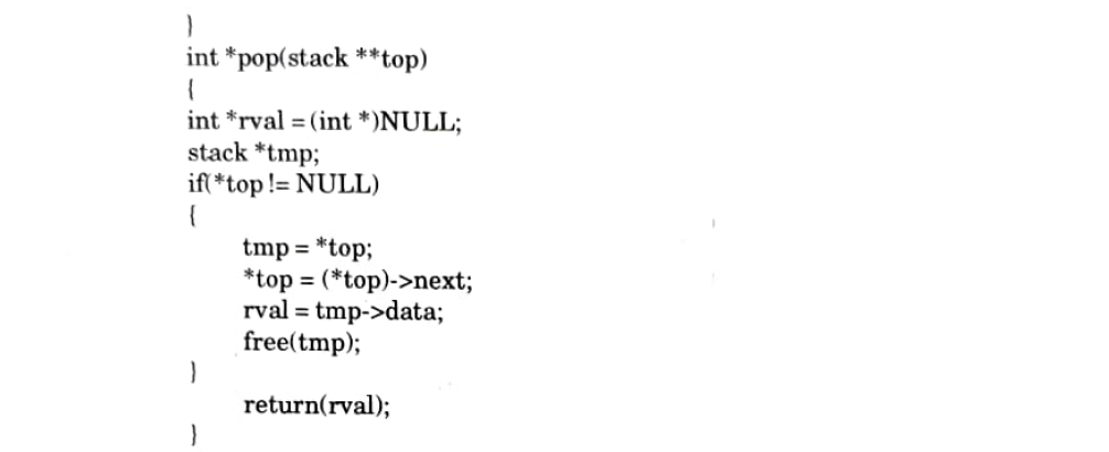 data structure program in c language