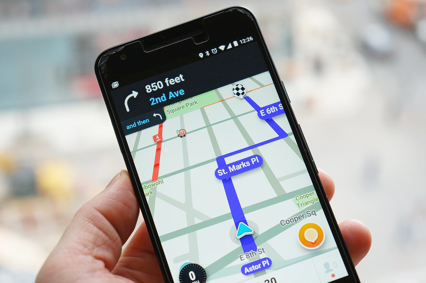 приложение Waze от Google будет сообщать от о состоянии на дорогах 