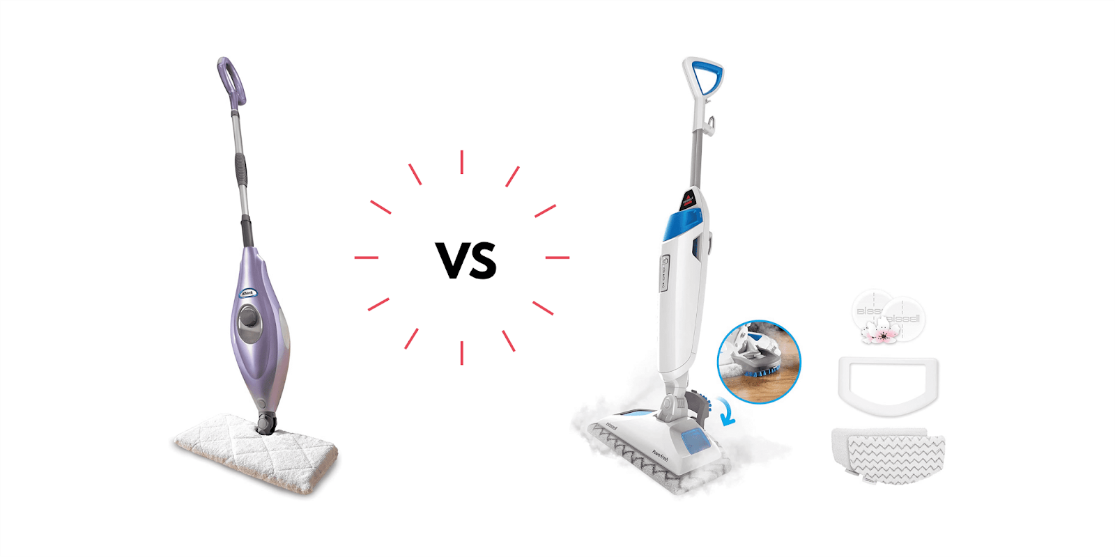 Shark vs. Bissell Steam Mop: Which one is the best for you?