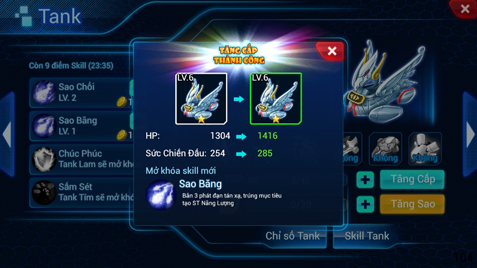 nang cap pham chat tang trong game BangBang Mobile